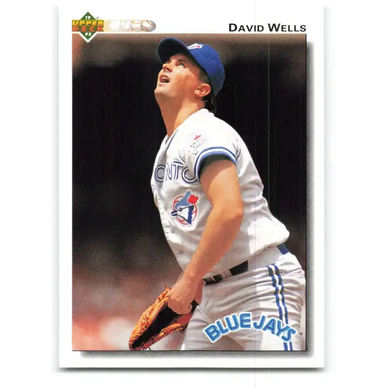 1992 Upper Deck #116 David Wells NM-MT Toronto Blue Jays Baseball Card - Baseball Card Single