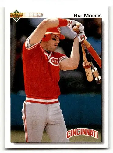 1992 Upper Deck #121 Hal Morris Cincinnati Reds Baseball Cards EX/NM ID:59522 - Baseball Card Single