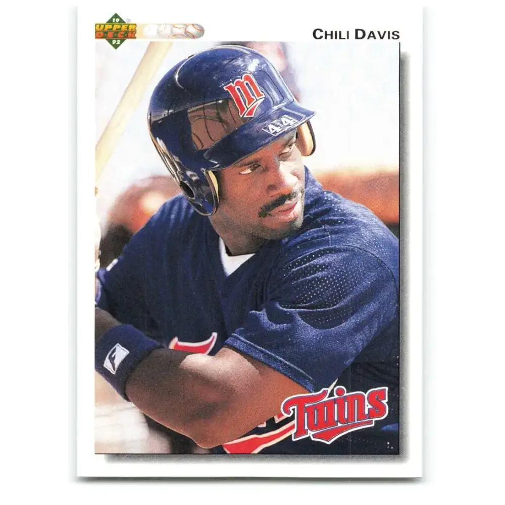 1992 Upper Deck #126 Chili Davis NM-MT Minnesota Twins Baseball Card - Baseball Card Single