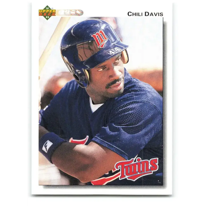 1992 Upper Deck #126 Chili Davis NM-MT Minnesota Twins Baseball Card - Baseball Card Single
