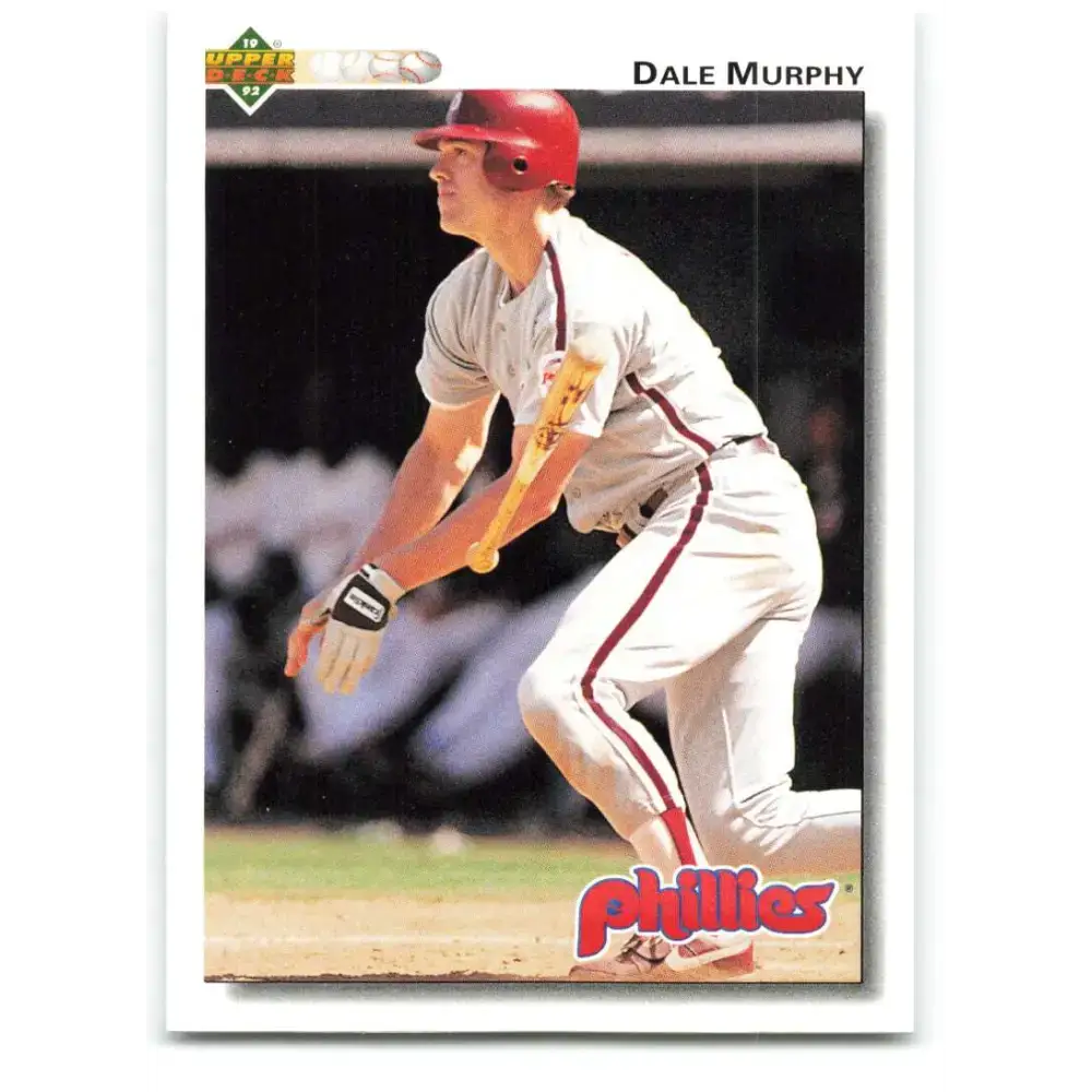 1992 Upper Deck #127 Dale Murphy NM-MT Philadelphia Phillies Baseball Card - Baseball Card Single