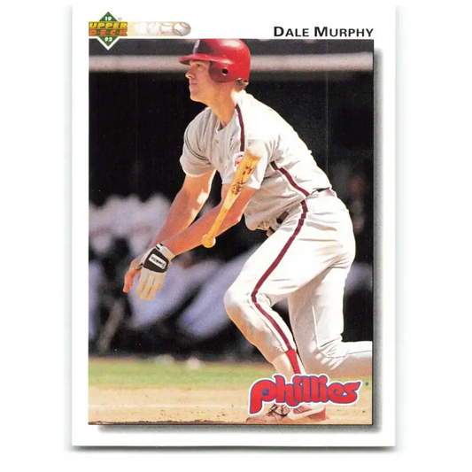 1992 Upper Deck #127 Dale Murphy NM-MT Philadelphia Phillies Baseball Card - Baseball Card Single