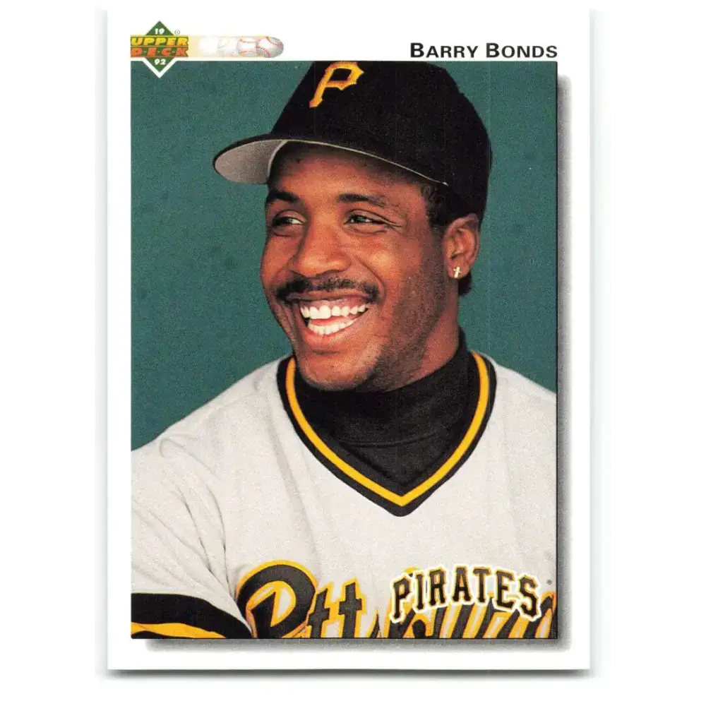 1992 Upper Deck #134 Barry Bonds NM-MT Pittsburgh Pirates Baseball Card - Baseball Card Single