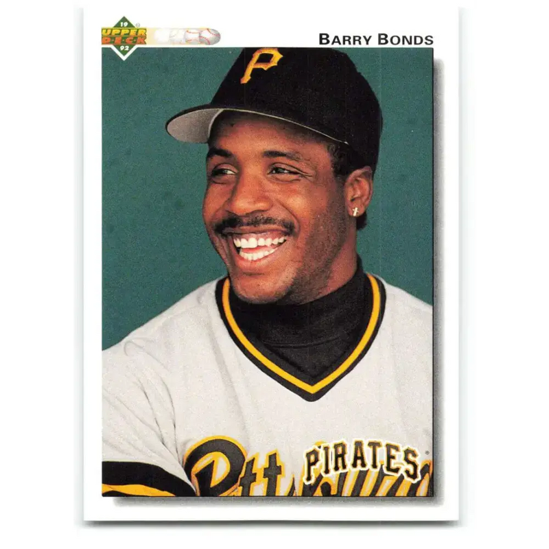 1992 Upper Deck #134 Barry Bonds NM-MT Pittsburgh Pirates Baseball Card - Baseball Card Single