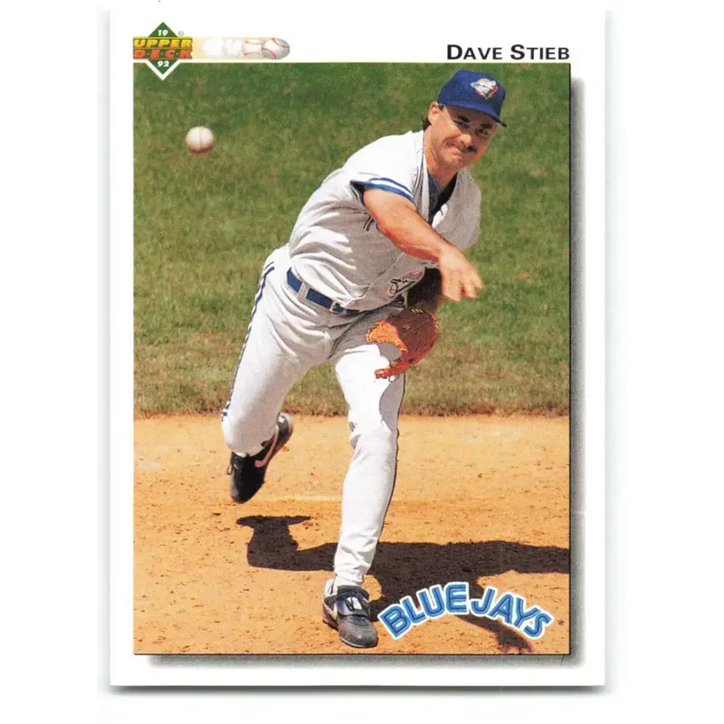 1992 Upper Deck #136 Dave Stieb NM-MT Toronto Blue Jays Baseball Card - Baseball Card Single