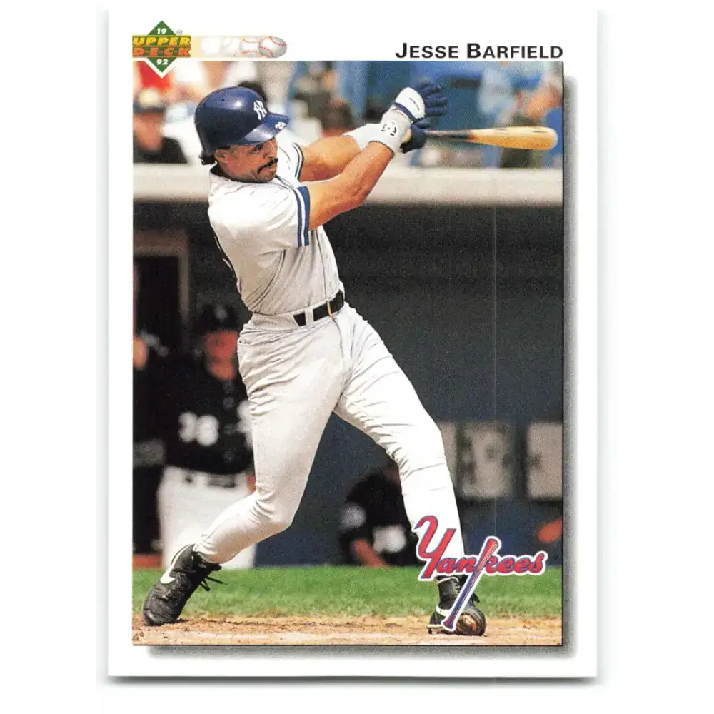 1992 Upper Deck #139 Jesse Barfield NM-MT New York Yankees Baseball Card - Baseball Card Single