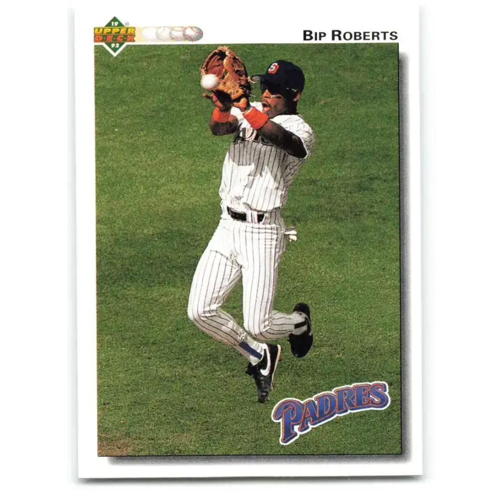 1992 Upper Deck #141 Bip Roberts NM-MT San Diego Padres Baseball Card - Baseball Card Single