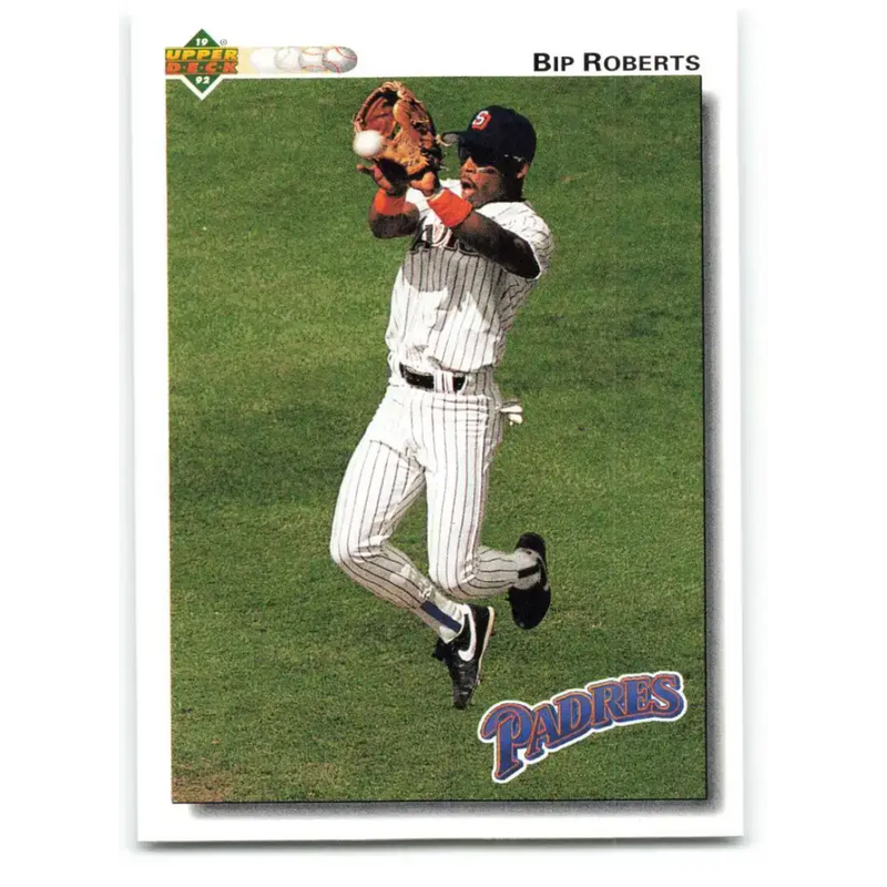 1992 Upper Deck #141 Bip Roberts NM-MT San Diego Padres Baseball Card - Baseball Card Single