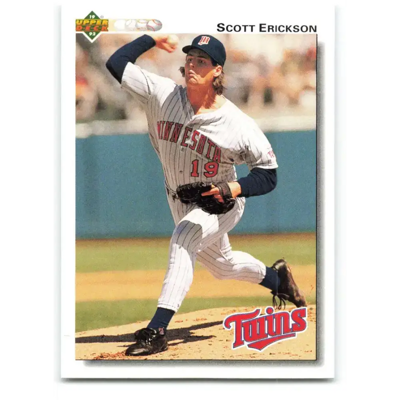 1992 Upper Deck #146 Scott Erickson NM-MT Minnesota Twins Baseball Card - Baseball Card Single