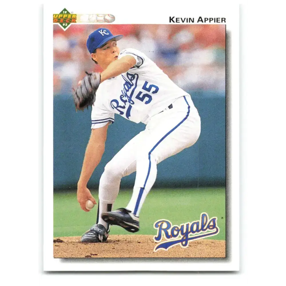 1992 Upper Deck #159 Kevin Appier NM-MT Kansas City Royals Baseball Card - Baseball Card Single