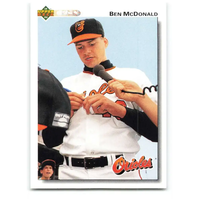 1992 Upper Deck #163 Ben McDonald NM-MT Baltimore Orioles Baseball Card - Baseball Card Single