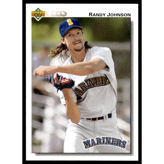 1992 Upper Deck #164 Randy Johnson NM-MT Seattle Mariners Baseball Card - Baseball Card Single
