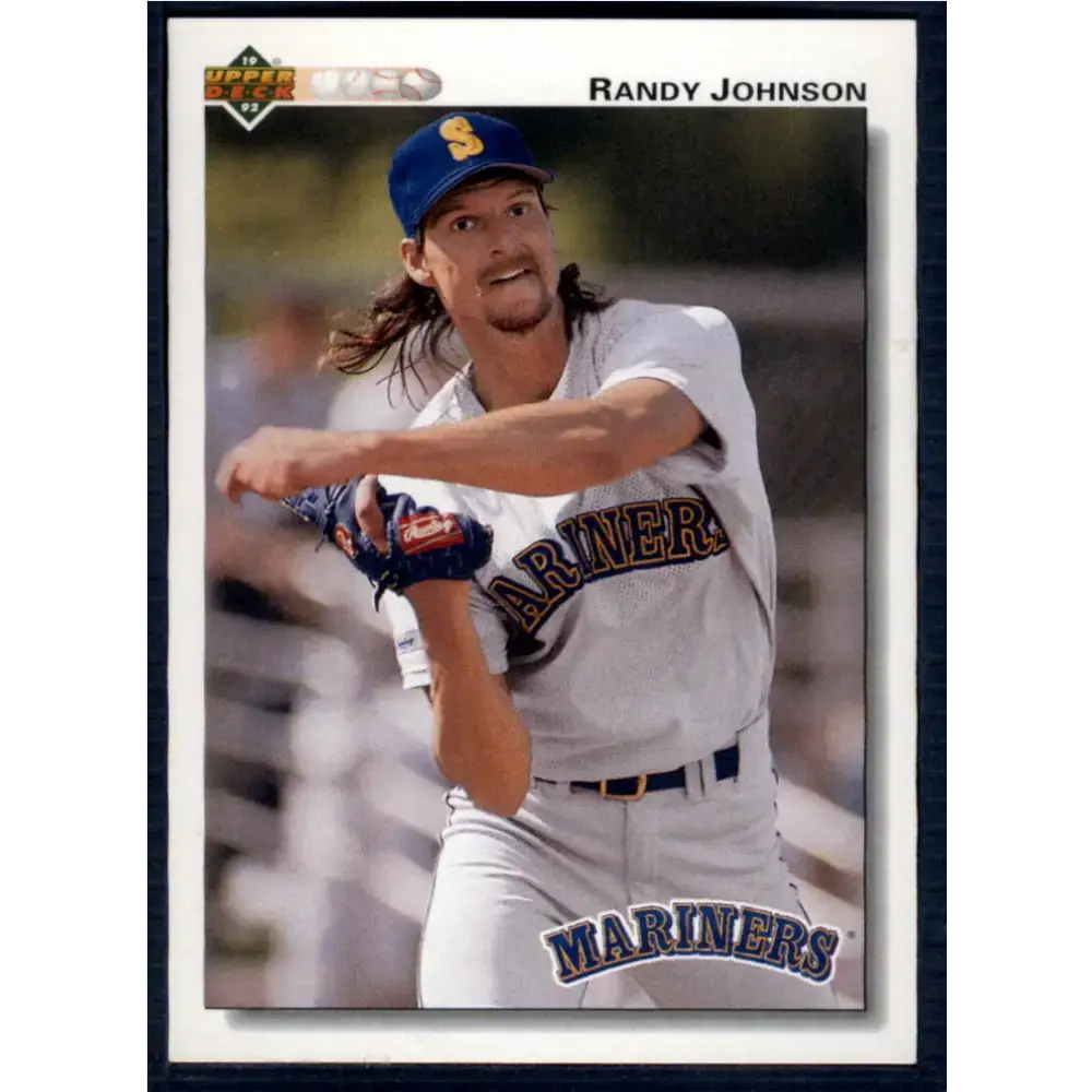 1992 Upper Deck #164 Randy Johnson NM-MT Seattle Mariners Baseball Card - Baseball Card Single