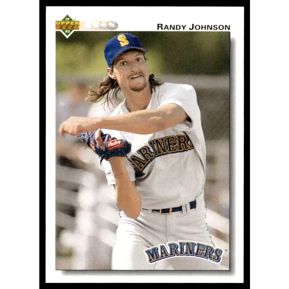 1992 Upper Deck #164 Randy Johnson NM-MT Seattle Mariners Baseball Card - Baseball Card Single
