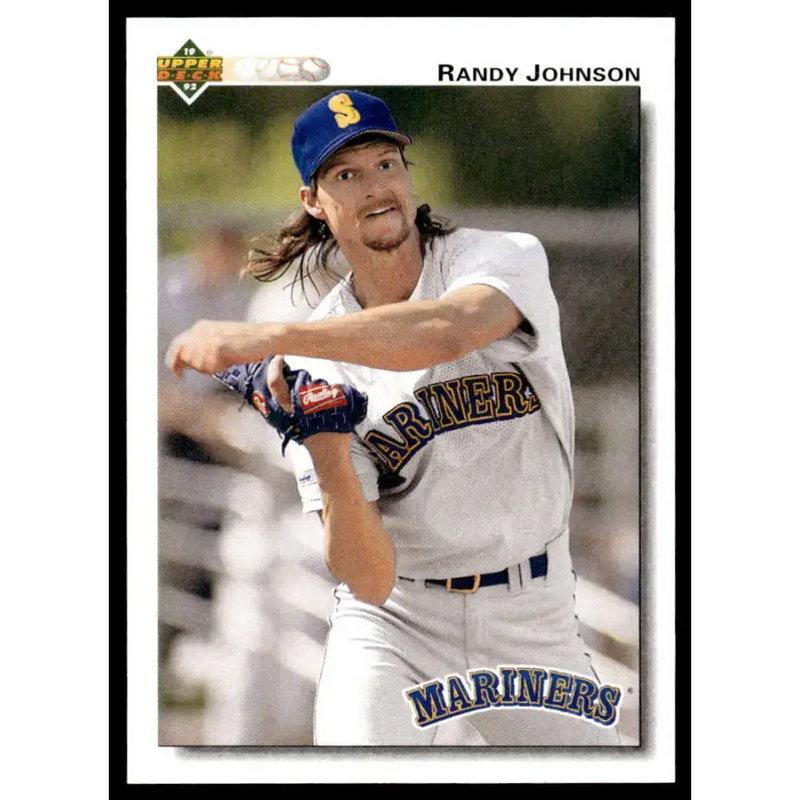 1992 Upper Deck #164 Randy Johnson NM-MT Seattle Mariners Baseball Card - Baseball Card Single