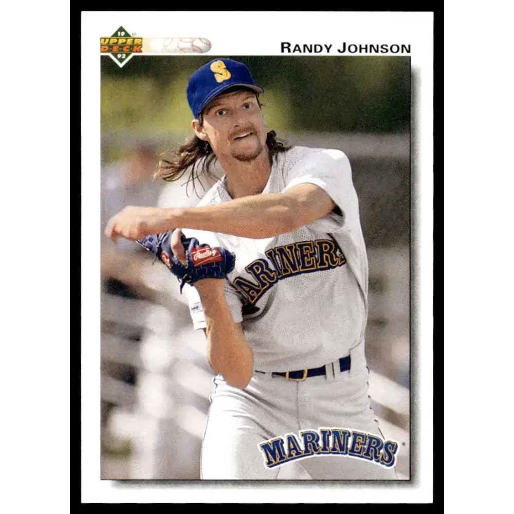 1992 Upper Deck #164 Randy Johnson NM-MT Seattle Mariners Baseball Card - Baseball Card Single