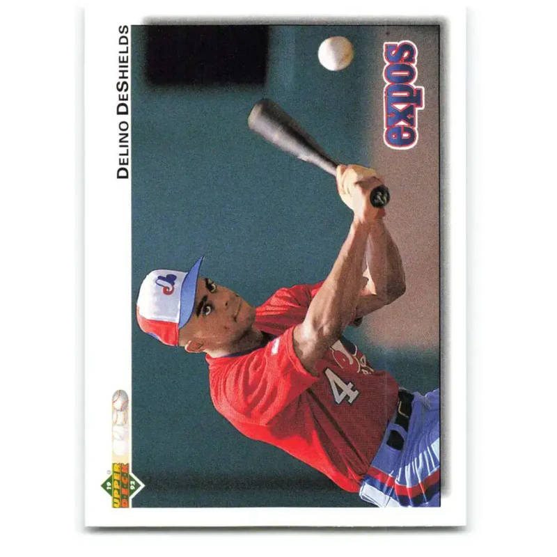1992 Upper Deck #167 Delino DeShields NM-MT Montreal Expos Baseball Card - Baseball Card Single