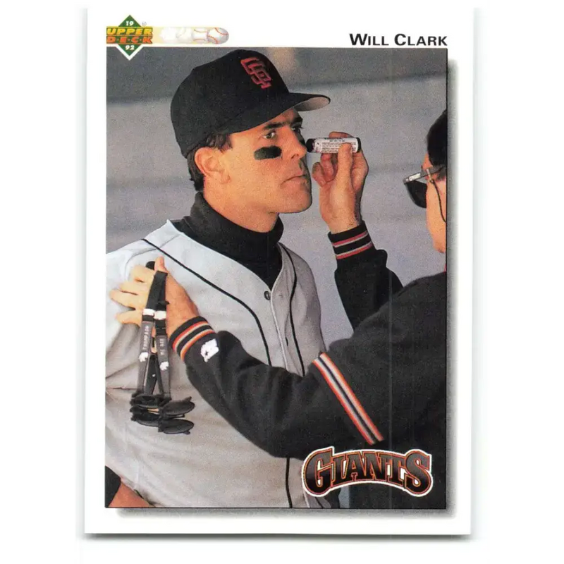 1992 Upper Deck #175 Will Clark NM-MT San Francisco Giants Baseball Card - Baseball Card Single