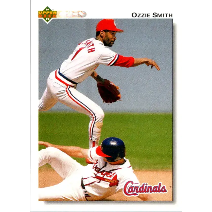 1992 Upper Deck #177 Ozzie Smith NM-MT St. Louis Cardinals Baseball Card - Baseball Card Single