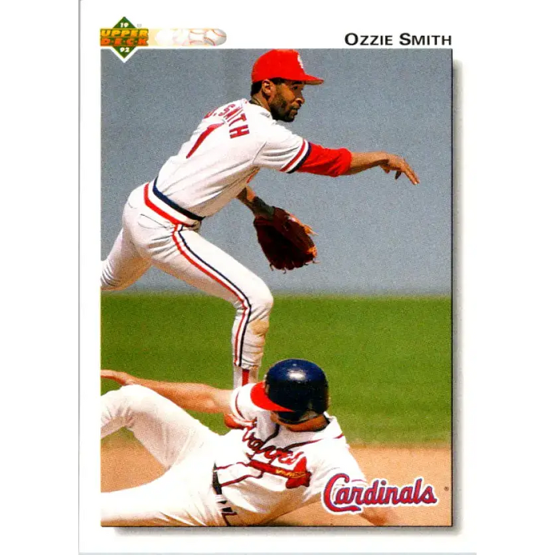 1992 Upper Deck #177 Ozzie Smith NM-MT St. Louis Cardinals Baseball Card - Baseball Card Single