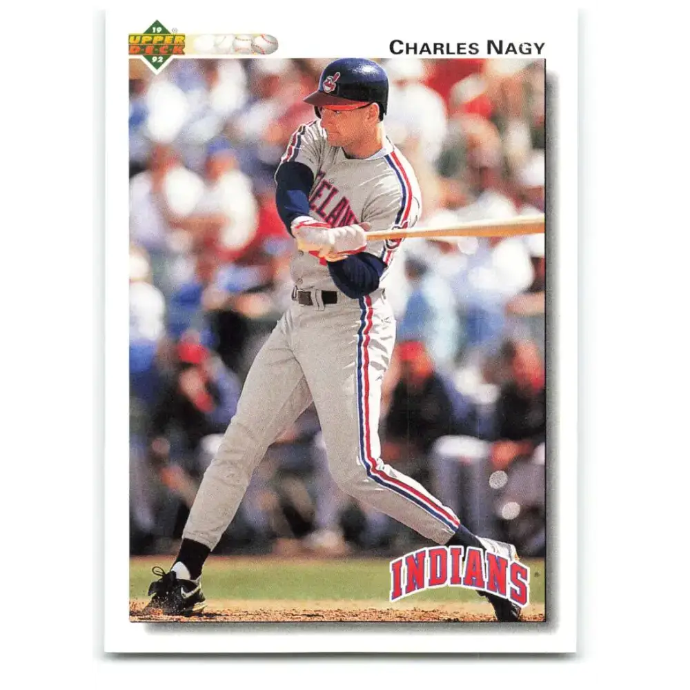 1992 Upper Deck #178 Charles Nagy NM-MT Cleveland Indians Baseball Card - Baseball Card Single