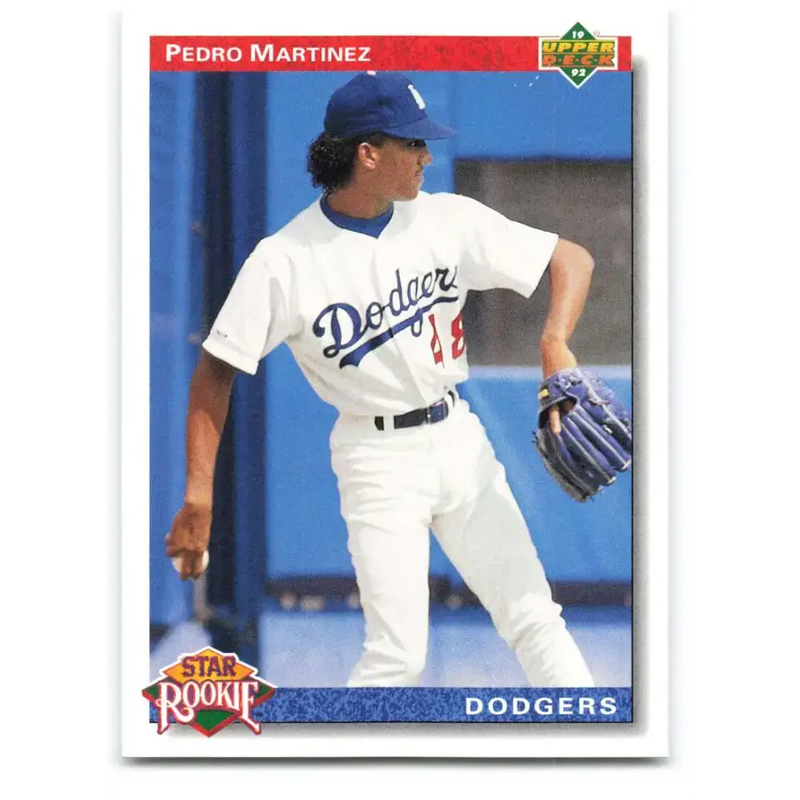 1992 Upper Deck #18 Pedro Martinez NM-MT Los Angeles Dodgers Baseball Card - Baseball Card Single