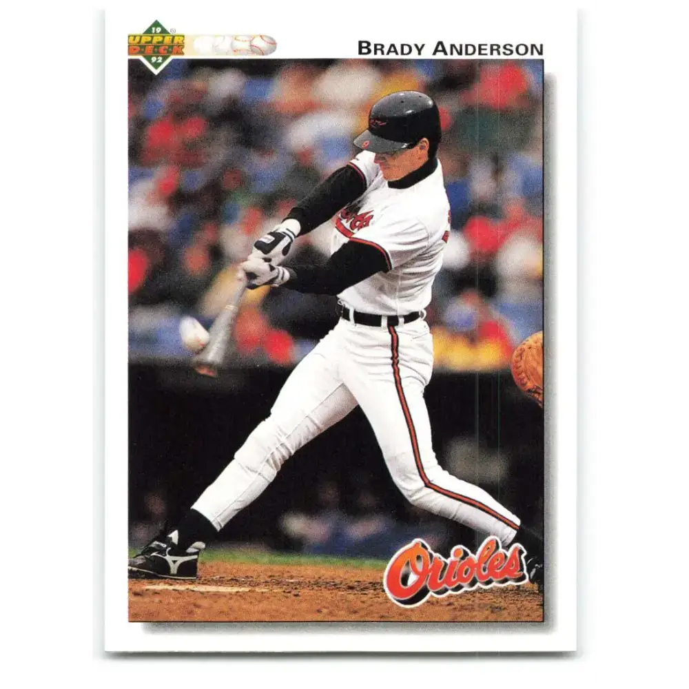 1992 Upper Deck #185 Brady Anderson NM-MT Baltimore Orioles Baseball Card - Baseball Card Single