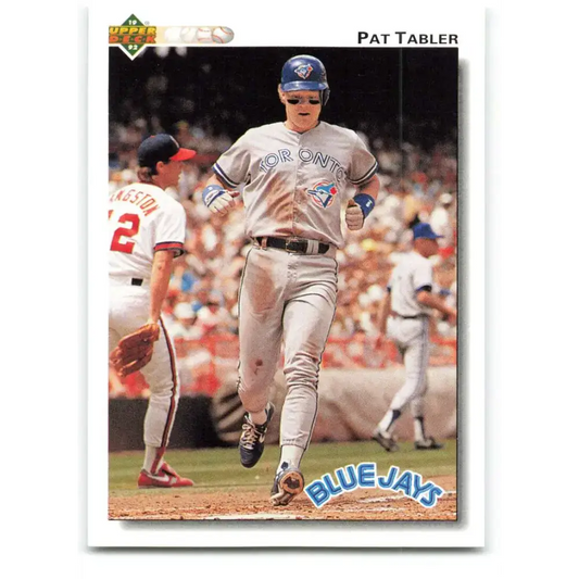 1992 Upper Deck #203 Pat Tabler NM-MT Toronto Blue Jays Baseball Card - Baseball Card Single