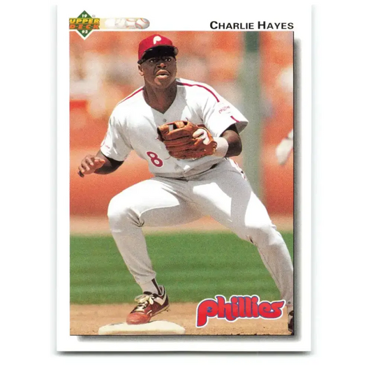 1992 Upper Deck #208 Charlie Hayes NM-MT Philadelphia Phillies Baseball Card - Baseball Card Single