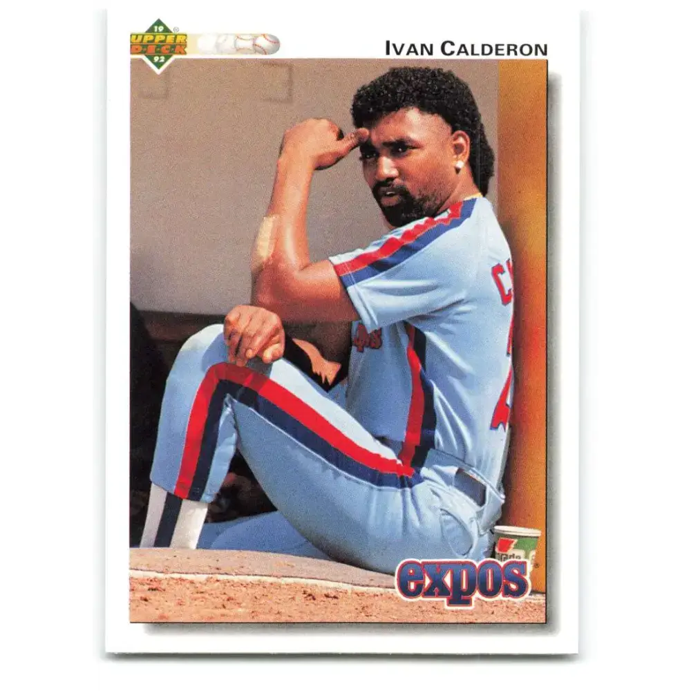 1992 Upper Deck #226 Ivan Calderon NM-MT Montreal Expos Baseball Card - Baseball Card Single