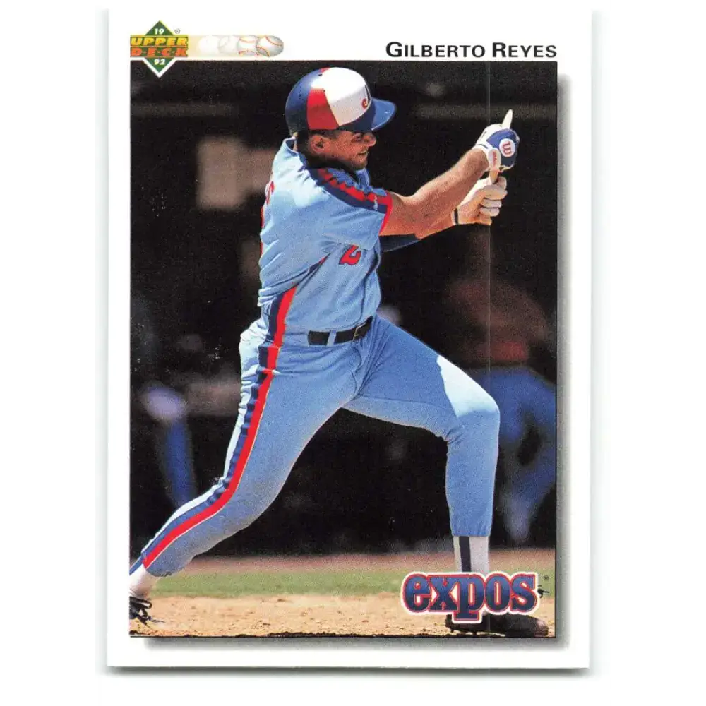 1992 Upper Deck #230 Gilberto Reyes NM-MT Montreal Expos Baseball Card - Baseball Card Single