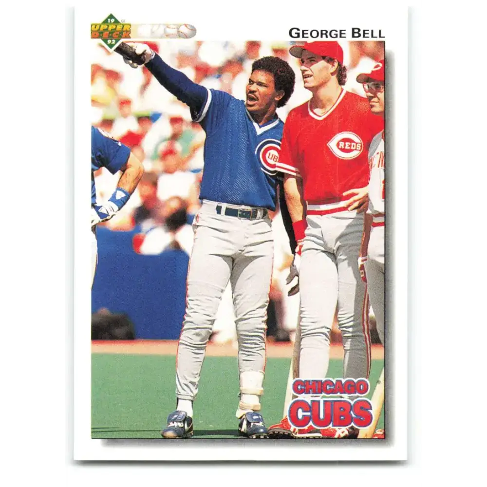 1992 Upper Deck #236 George Bell NM-MT Chicago Cubs Baseball Card - Baseball Card Single