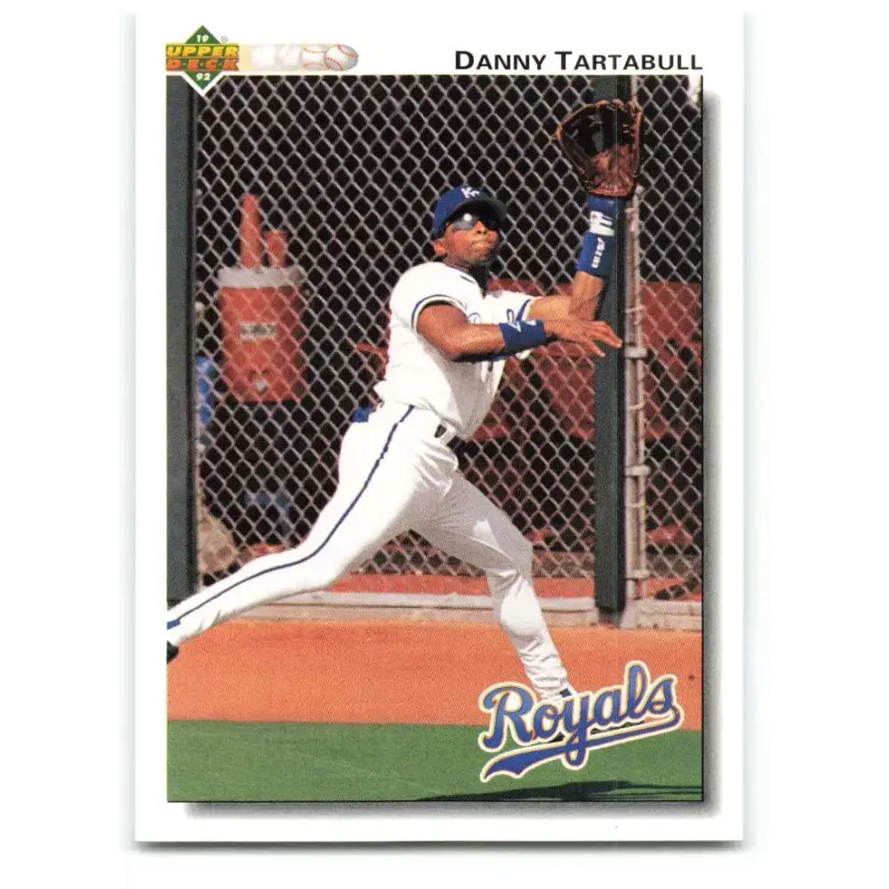 1992 Upper Deck #237 Danny Tartabull NM-MT Kansas City Royals Baseball Card - Baseball Card Single