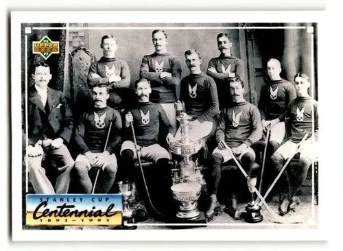 1992 Upper Deck #237 Stanley Cup Centennial ID:46814 - Hockey Card Single
