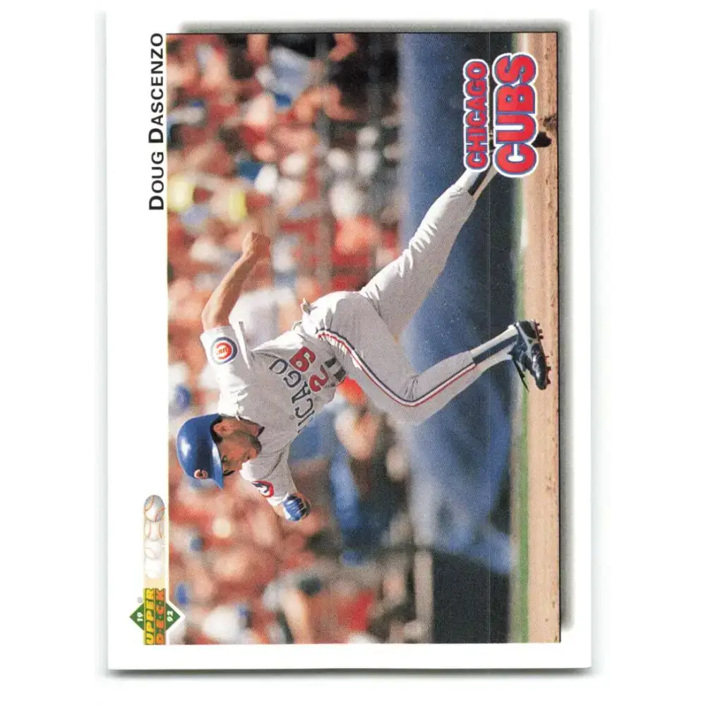 1992 Upper Deck #239 Doug Dascenzo NM-MT Chicago Cubs Baseball Card - Baseball Card Single
