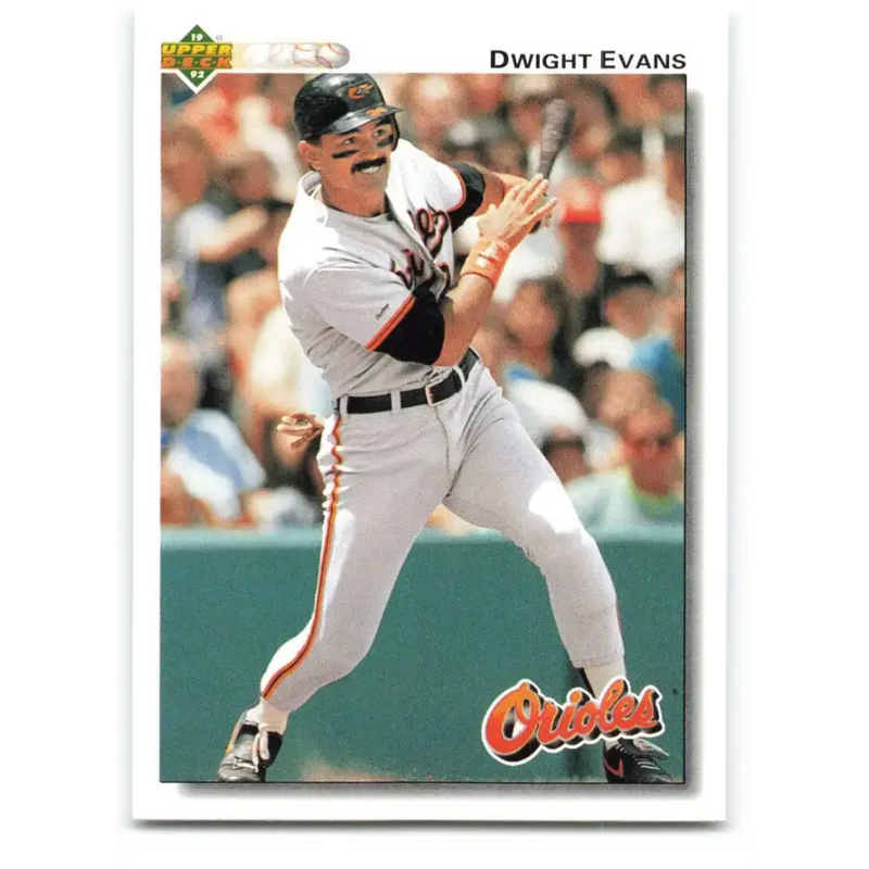 1992 Upper Deck #248 Dwight Evans NM-MT Baltimore Orioles Baseball Card - Baseball Card Single