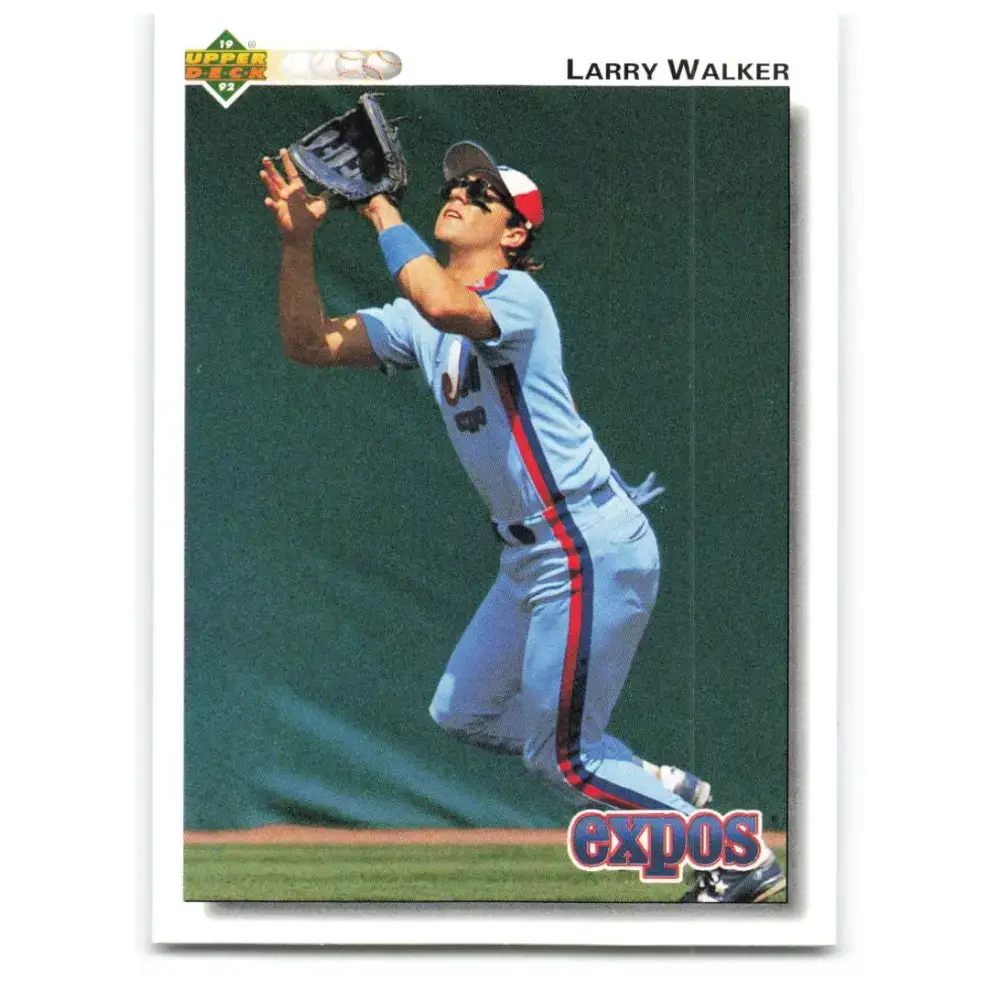 1992 Upper Deck #249 Larry Walker NM-MT Montreal Expos Baseball Card - Baseball Card Single
