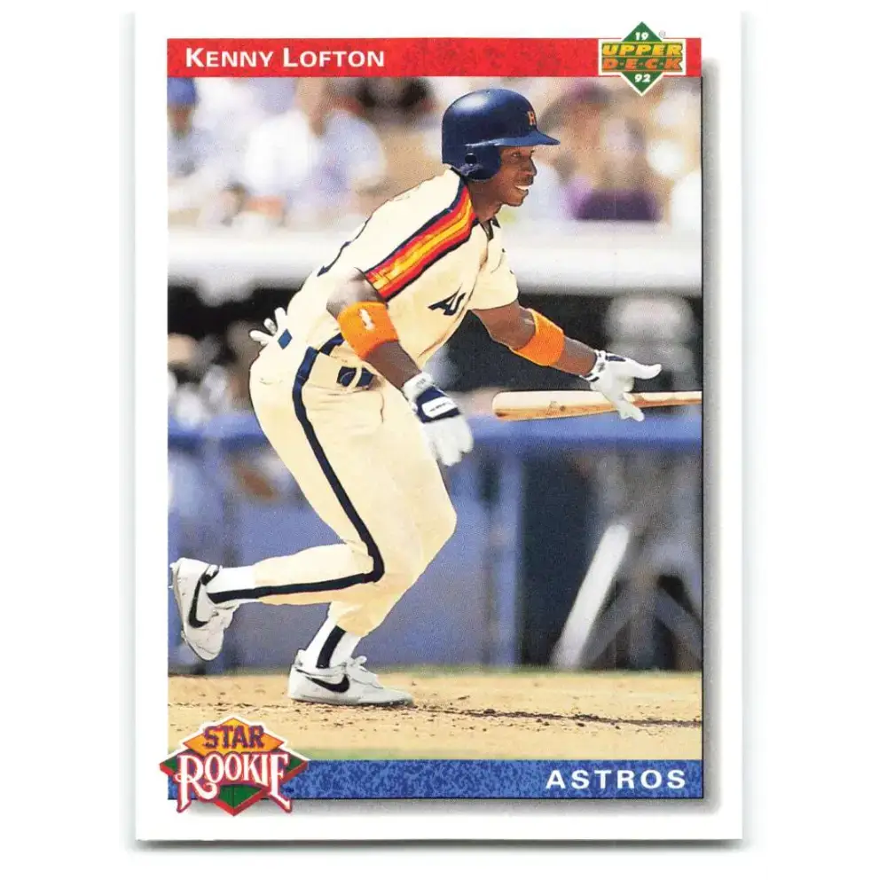 1992 Upper Deck #25 Kenny Lofton NM-MT Houston Astros Baseball Card - Baseball Card Single