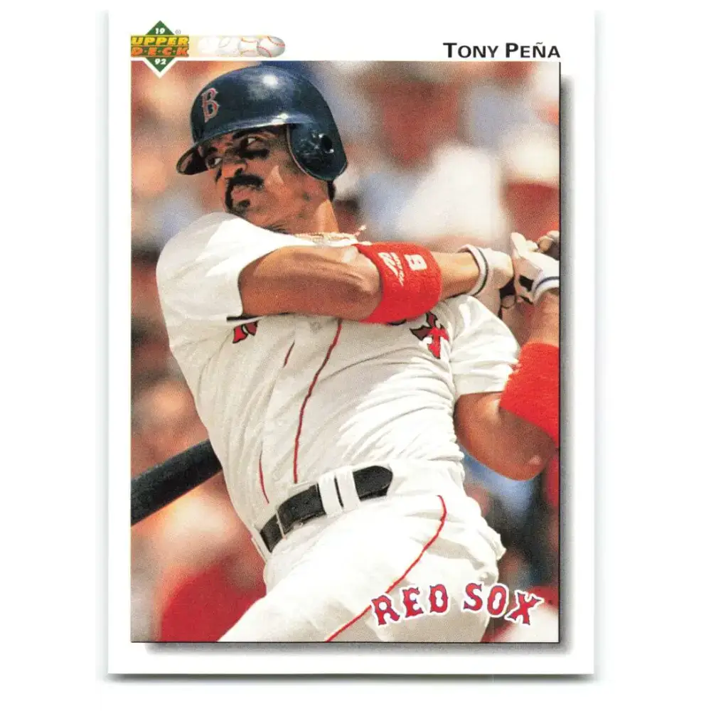 1992 Upper Deck #252 Tony Pena NM-MT Boston Red Sox Baseball Card - Baseball Card Single