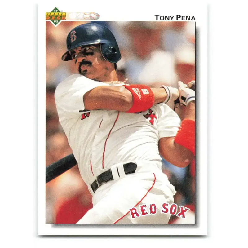 1992 Upper Deck #252 Tony Pena NM-MT Boston Red Sox Baseball Card - Baseball Card Single