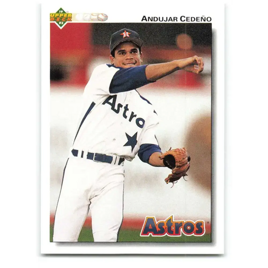 1992 Upper Deck #257 Andujar Cedeno NM-MT Houston Astros Baseball Card - Baseball Card Single
