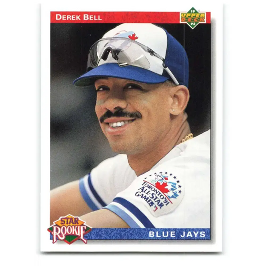 1992 Upper Deck #26 Derek Bell NM-MT Toronto Blue Jays Baseball Card - Baseball Card Single