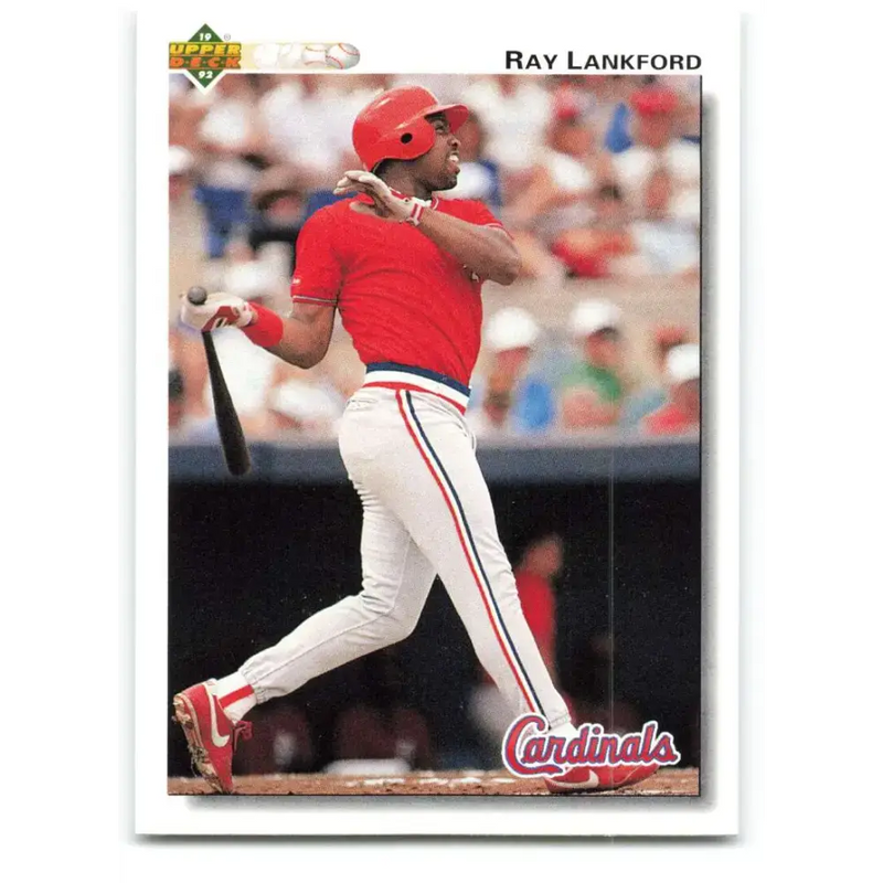 1992 Upper Deck #262 Ray Lankford NM-MT St. Louis Cardinals Baseball Card - Baseball Card Single