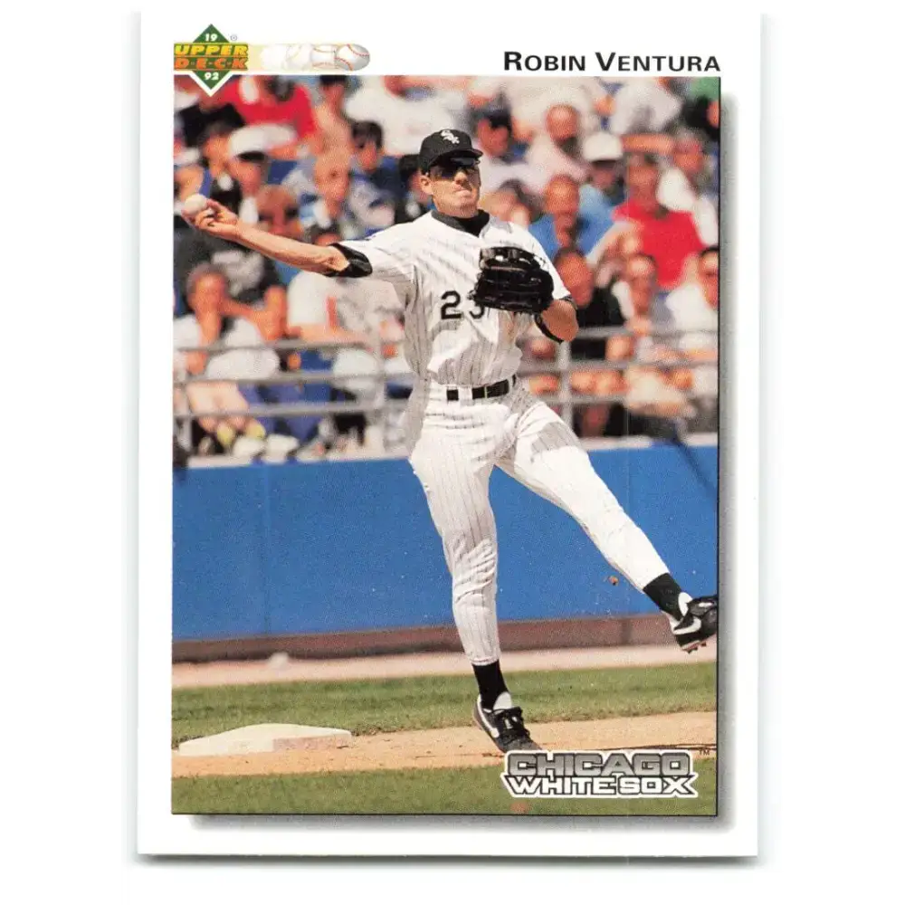 1992 Upper Deck #263 Robin Ventura NM-MT Chicago White Sox Baseball Card - Baseball Card Single