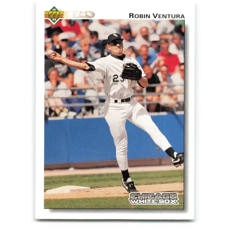 1992 Upper Deck #263 Robin Ventura NM-MT Chicago White Sox Baseball Card - Baseball Card Single