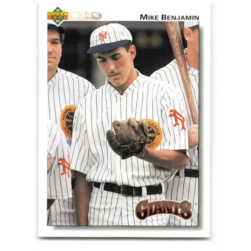 1992 Upper Deck #268 Mike Benjamin NM-MT San Francisco Giants Baseball Card - Baseball Card Single