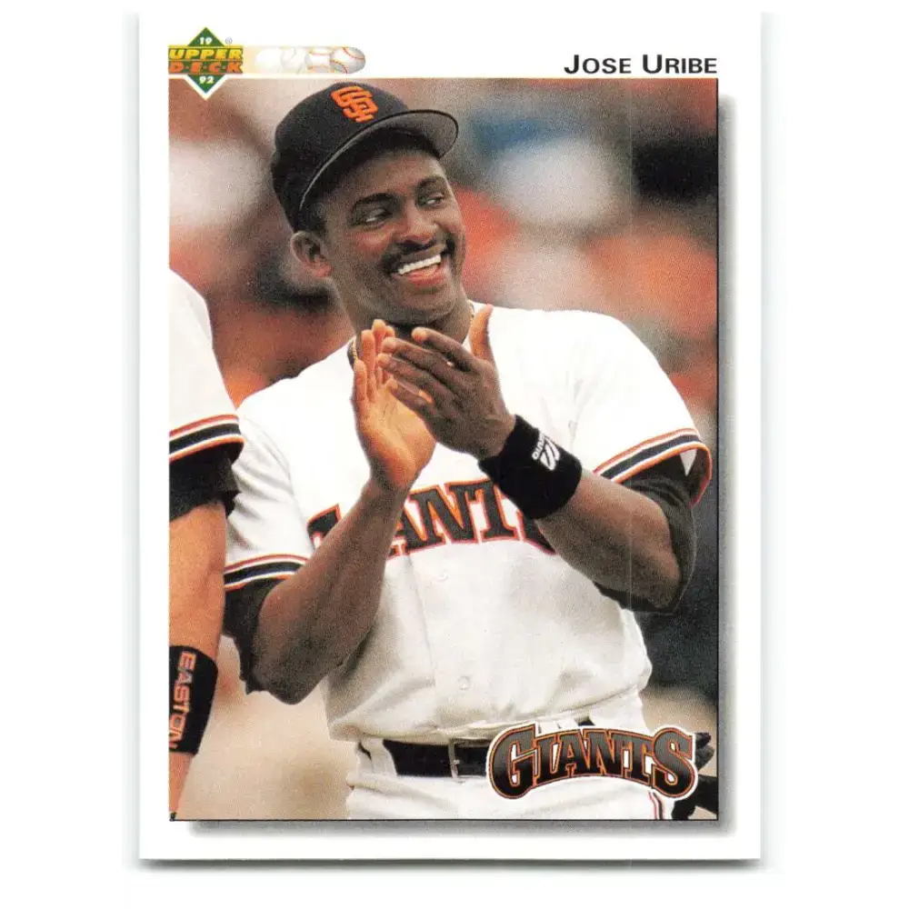1992 Upper Deck #270 Jose Uribe NM-MT San Francisco Giants Baseball Card - Baseball Card Single