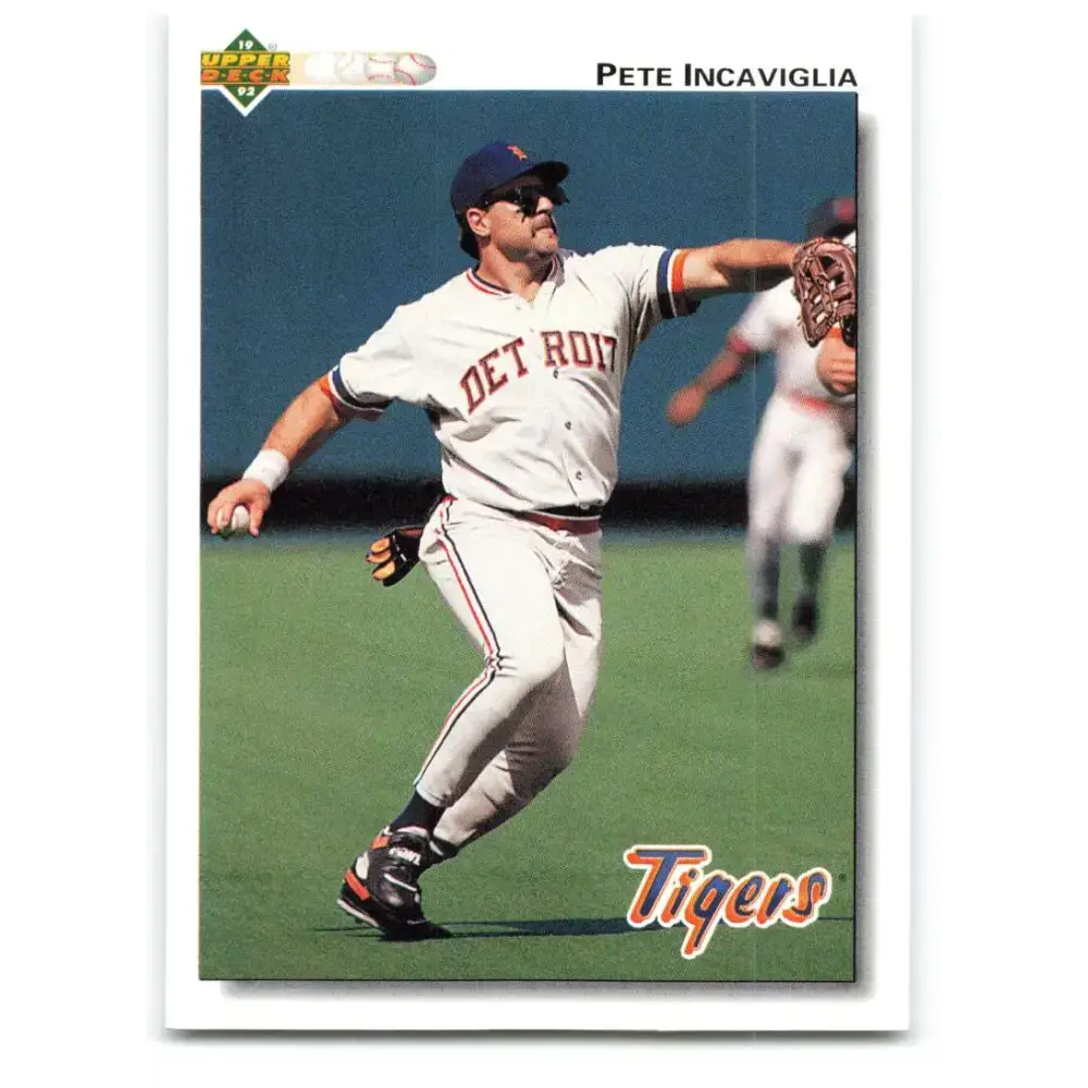 1992 Upper Deck #271 Pete Incaviglia NM-MT Detroit Tigers Baseball Card - Baseball Card Single
