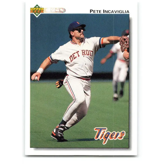 1992 Upper Deck #271 Pete Incaviglia NM-MT Detroit Tigers Baseball Card - Baseball Card Single
