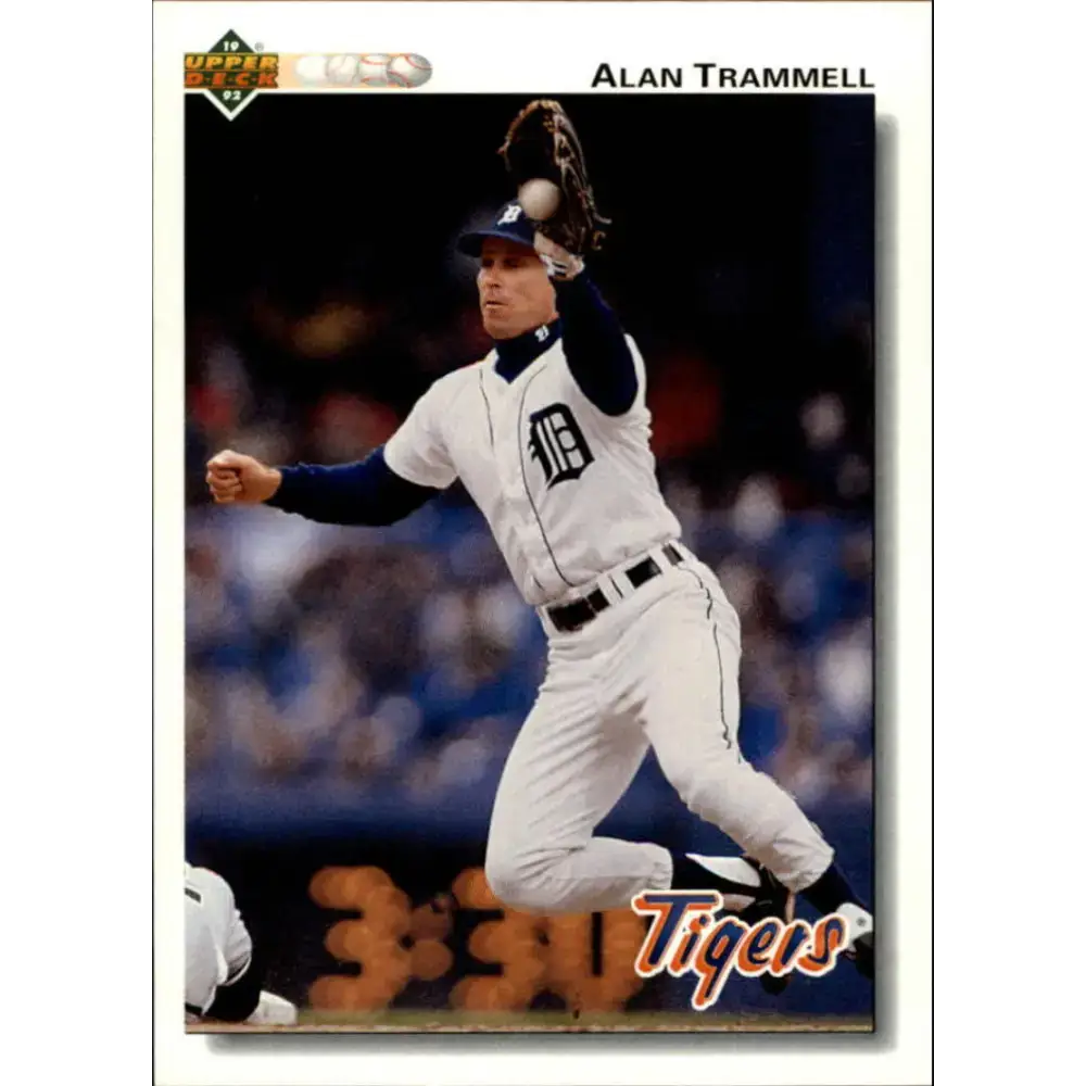 1992 Upper Deck #273 Alan Trammell NM-MT Detroit Tigers Baseball Card - Baseball Card Single